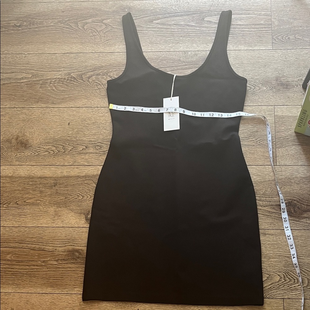 Elegant Black Sleeveless Tube dress